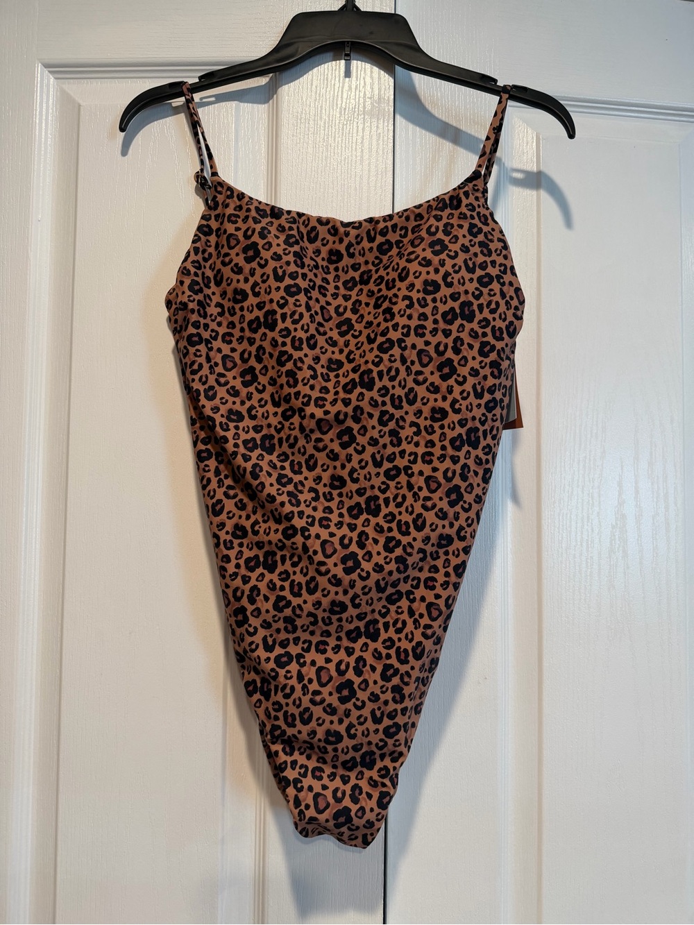 Shade & Shore Leopard Print One-Piece Swimsuit